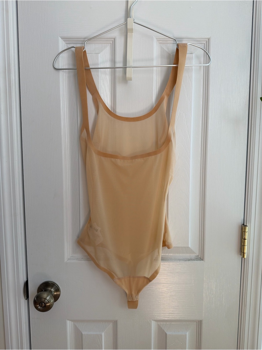 Wolford Beige Shaping Mesh Bodysuit Size 40 New Without Tags